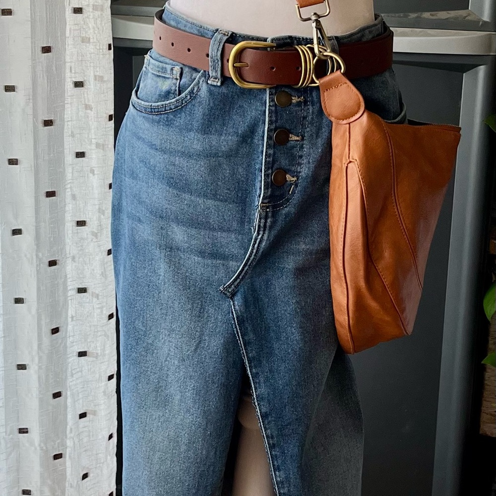 Gently used cross body bag